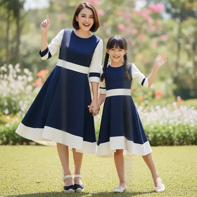 Model Dress Couple Ibu dan Anak