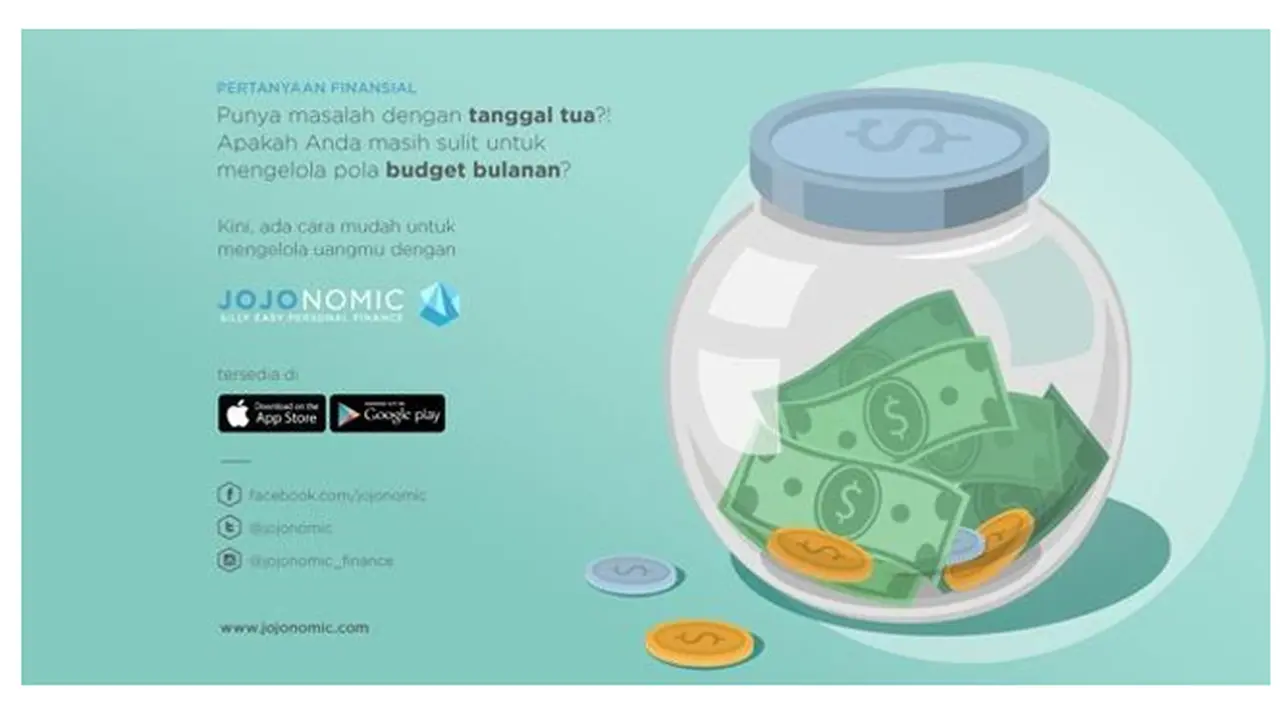 Jojonomic, Aplikasi Keuangan Pembunuh Tanggal Tua