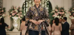 Ilustrasi Atasan Batik untuk Kondangan (Foto: Gemini AI)