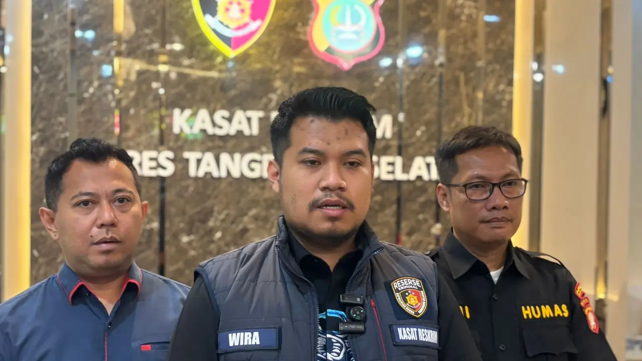 Kasat Reskrim Polres Tangsel, AKP Wira Graha Setiawan