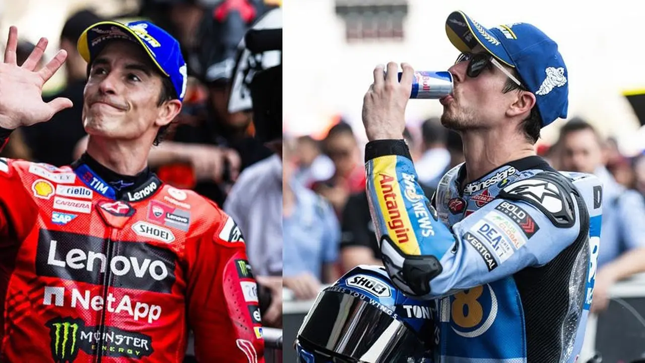 Marc Marquez dan Alex Marquez (c) Ducati Corse, Gresini Racing