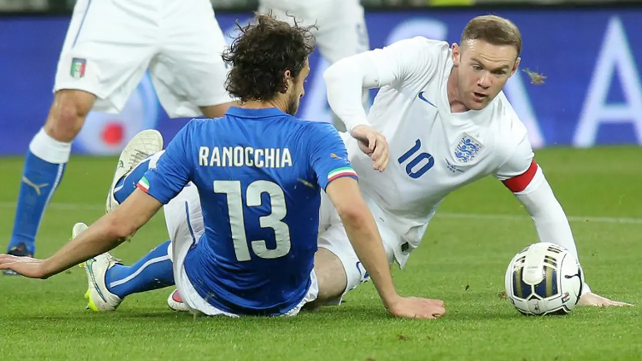Inggris Paksa Italia bermain Imbang di Laga Persahabatan
