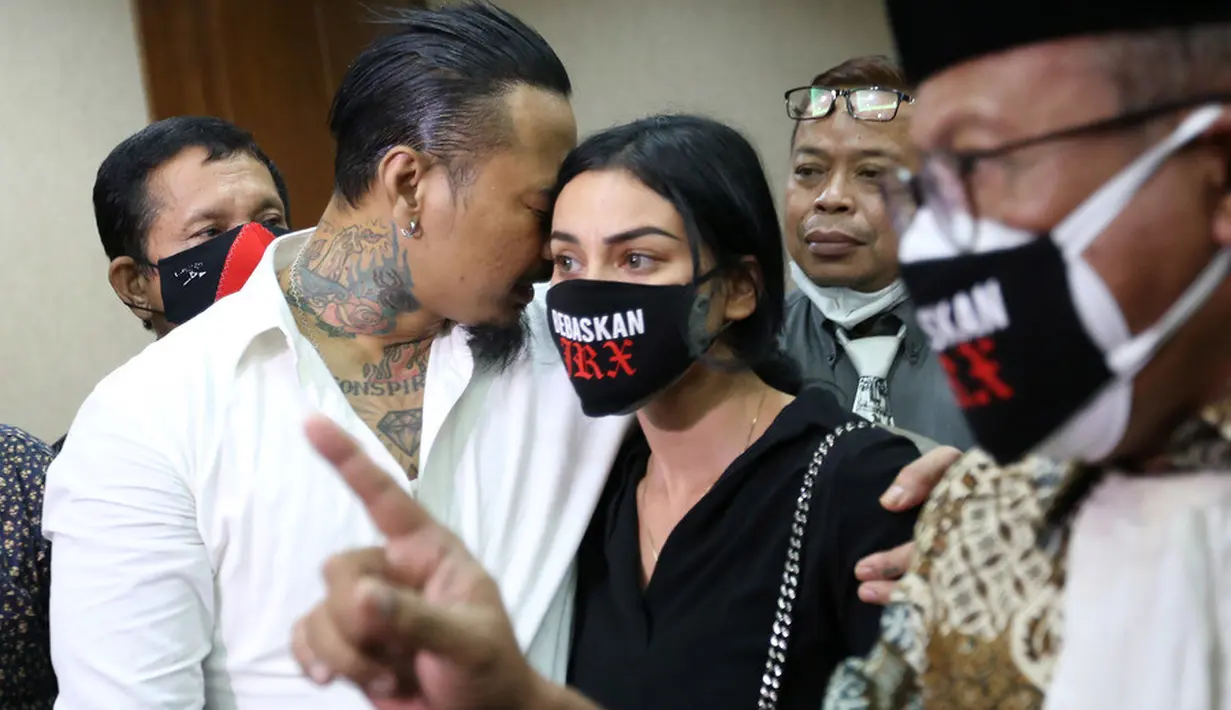 Jerinx dan Nora Alexandra (Budy Santoso/KapanLagi.com)