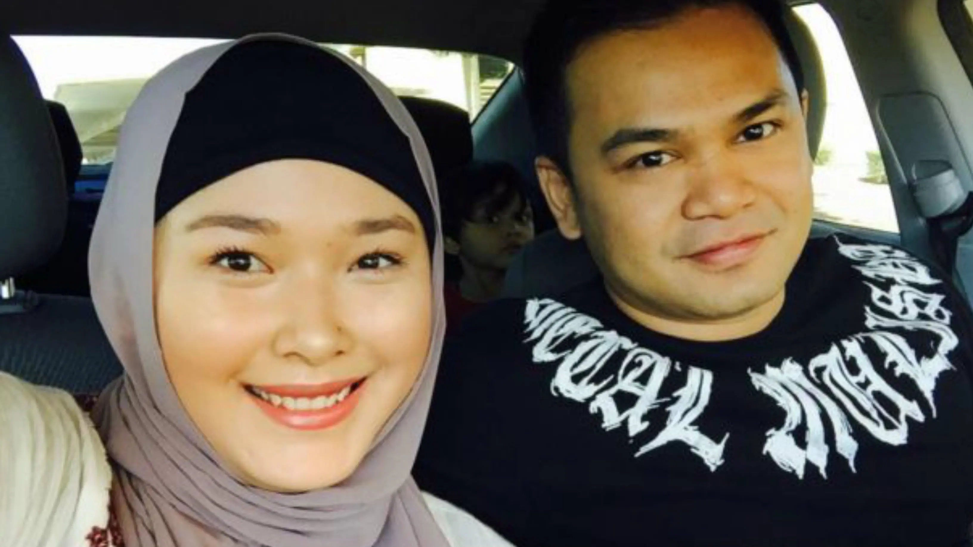 Melwanche Arief, warga Indonesia yang menjadi saksi penembakan di Las Vegas, beserta istri. (Dokumentasi pribadi/ VOA News)