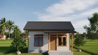 9 Model Rumah 1 Lantai Biaya Rp30 Juta di Desa, Strategi Hemat dan Desain Simpel