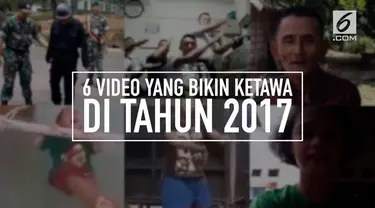 Sejumlah video menjadi viral di media sosial selama tahun 2017. Mulai dari aksi yang lucu hingga tarian yang tidak biasa.