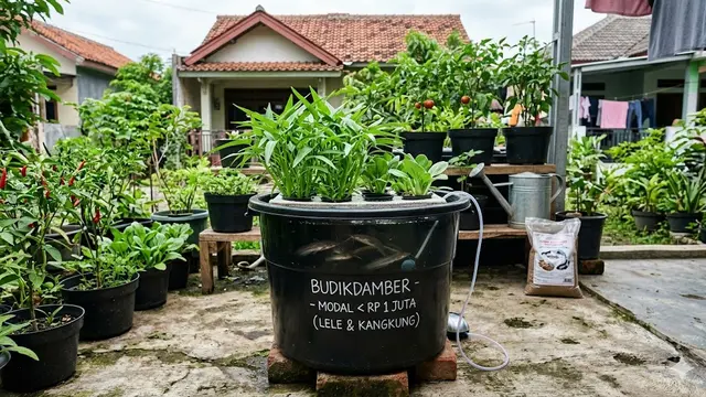 Ide Sistem Pangan Mandiri di Rumah dengan Modal di Bawah Rp 1 Juta