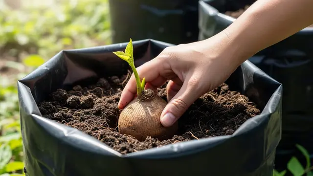 cara tanam porang di polybag