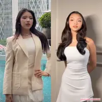 Naura Ayu, Aaliyah Massaid, hingga Tiara Andini hadiri acara Lancome Idole dengan busana cocktail dress. Tampilannya terlihat menawan meski dengan all white [@tiaraandini @naura.ayu]