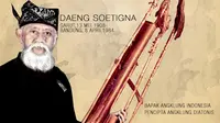 Daeng Soetigna, Bapak Angklung Indonesia (Liputan6.com/Tri Yasni)