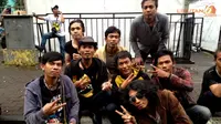 Demi Konser Slank, Slankers Rela Naik Vespa dari Lampung