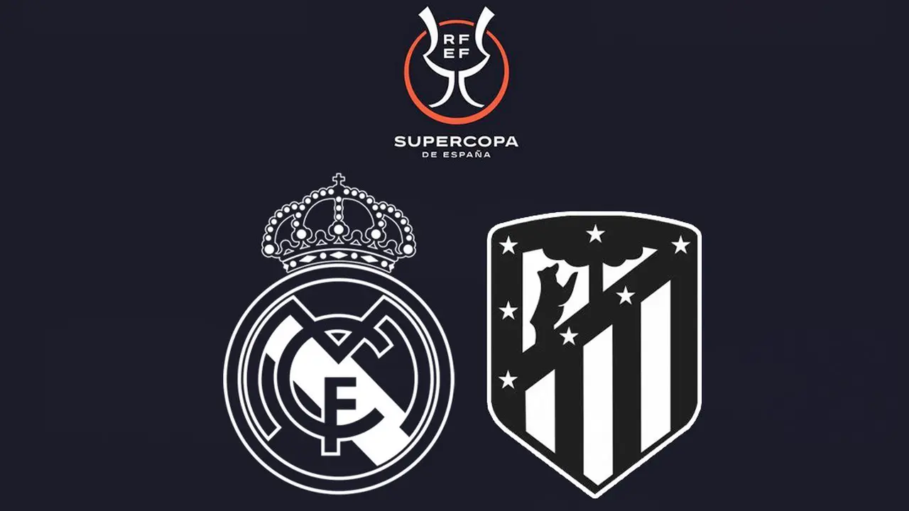 Piala Super Spanyol - Real Madrid Vs Atletico Madrid