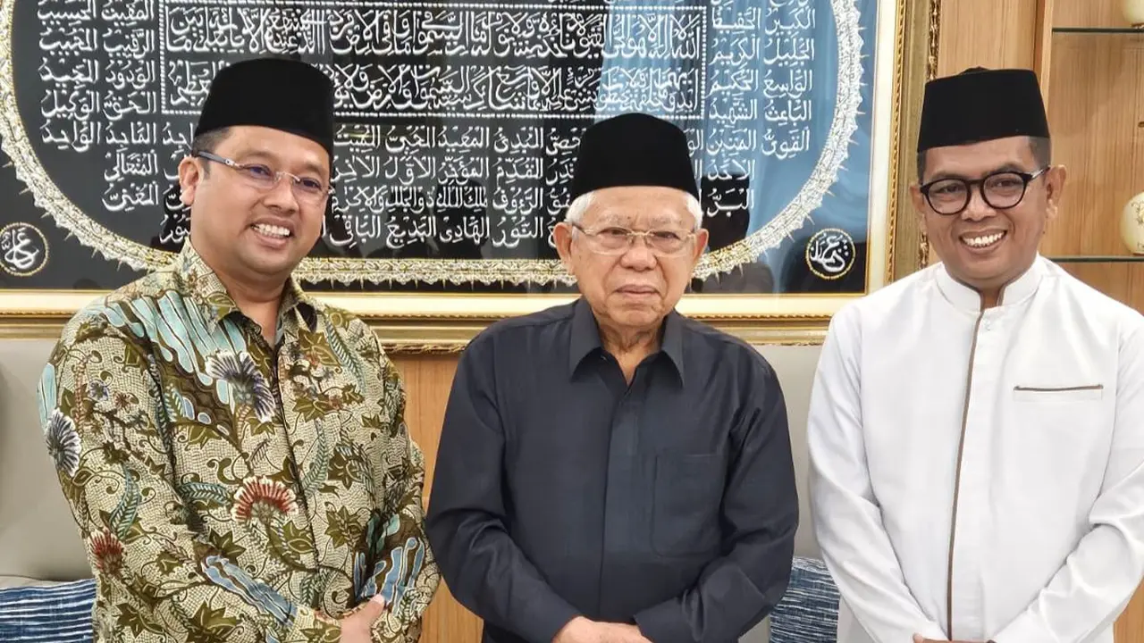 Mantan Wapres Ma'ruf Amien Dukung Andra Soni di Pilgub Banten 2024. (Jumat, 15/11/2024). (Istimewa).