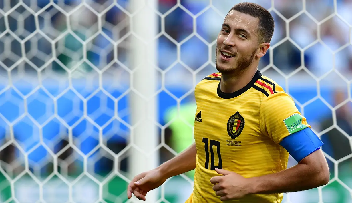 7. Eden Hazard - Gelandang Chelsea (Belgia). (AFP/Giuseppe Cacace)