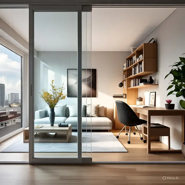 Model Pintu Lipat Kaca