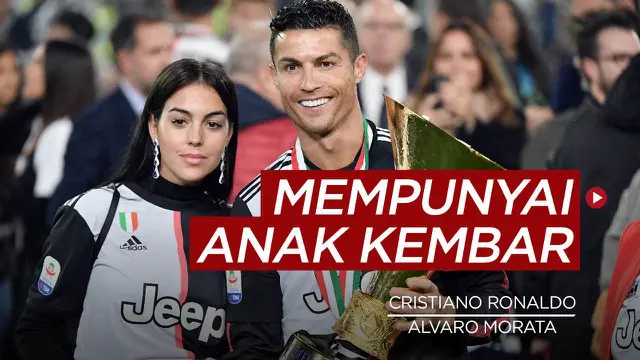 VIDEO: Termasuk Cristiano Ronaldo dan Alvaro Morata, Ini 5 Pesepak Bola yang Dianugerahi Anak Kembar