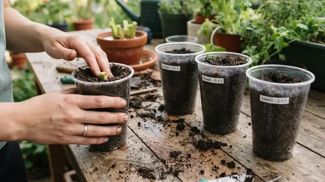 Cara Menanam Seledri di Cup Plastik Bekas
