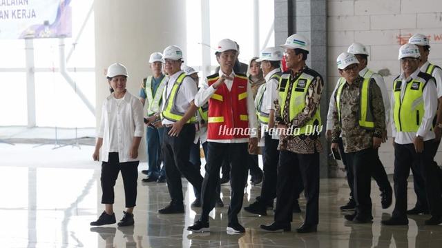Momen kunjungan Jokowi dan Iriana ke Yogyakarta