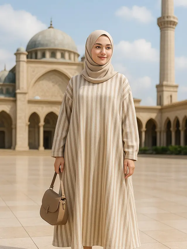 Model Gamis Oversized untuk Sehari-hari