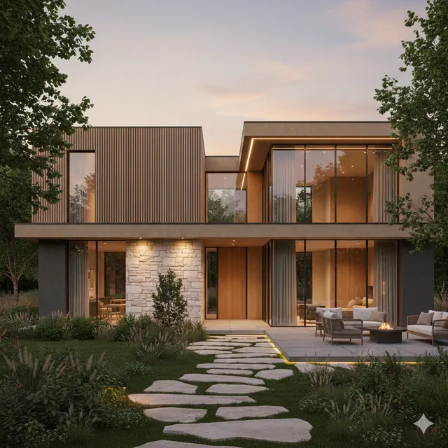 Desain Eksterior Rumah yang Sedang Tren