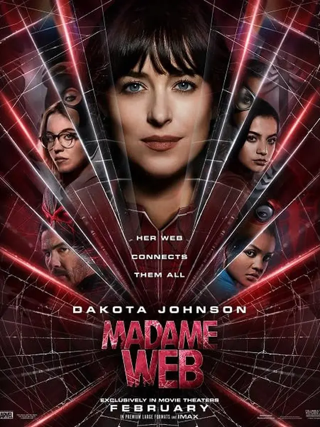 Poster film Madame Web. (Foto: Dok. Sony Pictures Releasing/ IMDb)