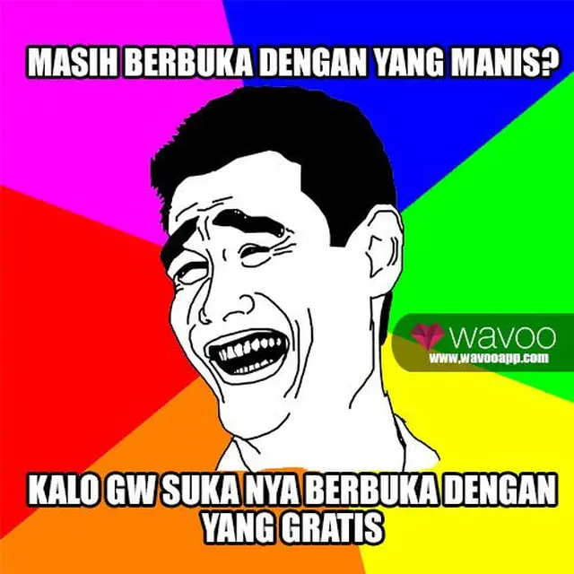 Meme Kocak Sambut Ramadan (Sumber: @wavooapp/Twitter.com)