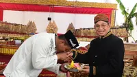 Penjabat (Pj) Bupati Deli Serdang, Wiriya Alrahman, pada Zikir Akbar dan Suroan Peringatan Tahun Baru Islam, 1 Muharam 1446 Hijriah, di Dusun XI Bakung, Desa Sambirejo Timur, Kecamatan Percut Sei Tuan, Minggu, 21 Juli, 2024, malam.