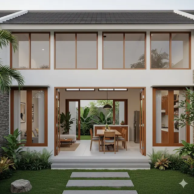 Desain Open Space dengan Konsep Terbuka