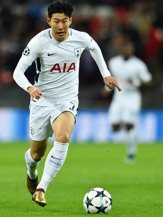 Gelandang Serang Tottenham Hotspur berdarah Korea Selatan Son Heung-Min dipercaya tampil kembali saat melawan Arsenal di laga derbi London Utara (AFP/Glyn Kirk)