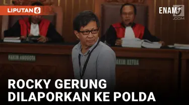 Dinilai Lakukan Penghinaan ke Jokowi, Rocky Gerung Dilaporkan ke Polda