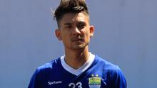 Gelandang Persib, Kim Jeffrey Kurniawan. (Bola.com/Muhammad Ginanjar)
