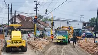 Progres pembebasan lahan jalan tol Kertosono-Kediri sepanjang 20,3 km yang dikerjaan oleh Jasa Marga telah mencapai 46,8 persen hingga awal Juli 2024. (Dok Jasa Marga)