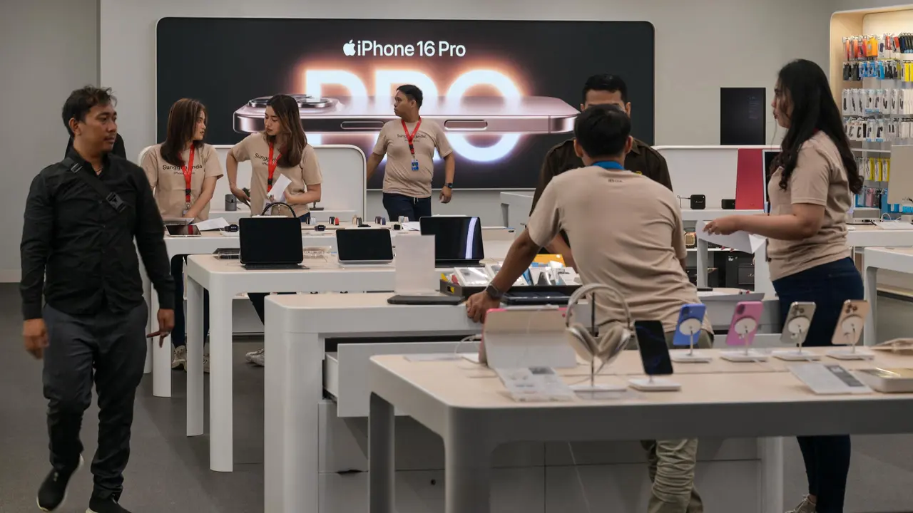 Peluncuran Sekaligus Penjualan iPhone 16 Series di Indonesia