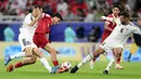 Hasil ini membuat Timnas Indonesia berada di dasar klasemen Grup D dengan poin 0. Irak berada di urutan dua dengan tiga poin karena kalah selisih gol dari Jepang. Vietnam menempati urutan tiga setelah kalah 2-4 dari Jepang. (AP Photo/Hussein Sayed)