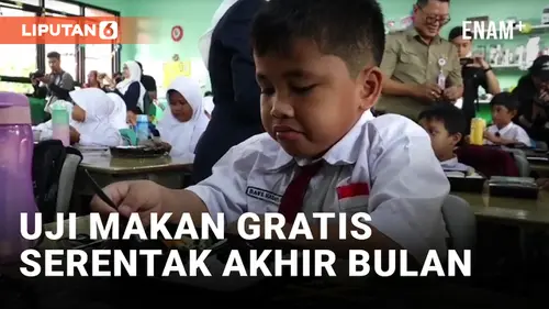 VIDEO: Pemprov DKI Jakarta Uji Coba Makan Bergizi Gratis di Cipayung