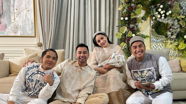 7 Momen Syukuran Akikah Anak Kedua Raffi Ahmad dan Nagita Slavina