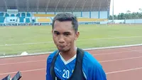 Penyerang muda Persib Bandung Beni Oktovianto. (Liputan6.com/Huyogo Simbolon)