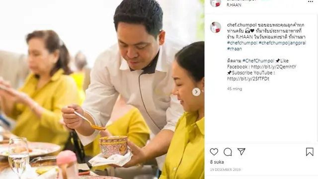 Chef Chumpol Jangpari