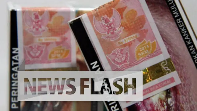NEWS FLASH: Tarif Cukai Rokok Naik, Harga Rokok Melambung