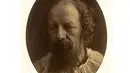 Alfred, Lord Tennyson foto karya Cameron tahun 1866. Butuh waktu tiga tahun untuk bisa mendapatkan foto Tennyson dengan gaya seperti dalam gambar.  (Julia Margaret Cameron/Museum of Art/wwn)