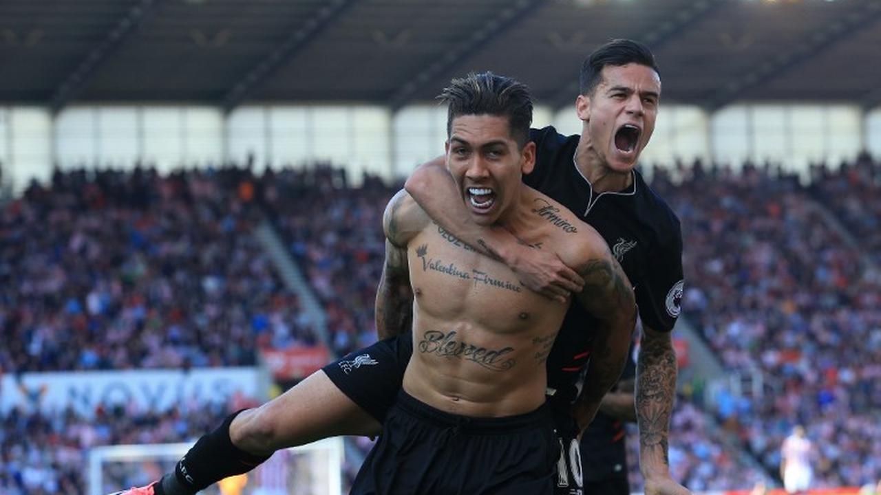 Roberto Firmino dan Philippe Coutinho