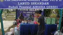Sejumlah perusahaan, lembaga kemanusiaan dan warga mendirikan posko gabungan di Lanud TNI AU Iskandar, Pangkalan Bun Kalimantan Tengah, Kamis (8/1/2015). (Liputan6.com/Andrian M Tunay)
