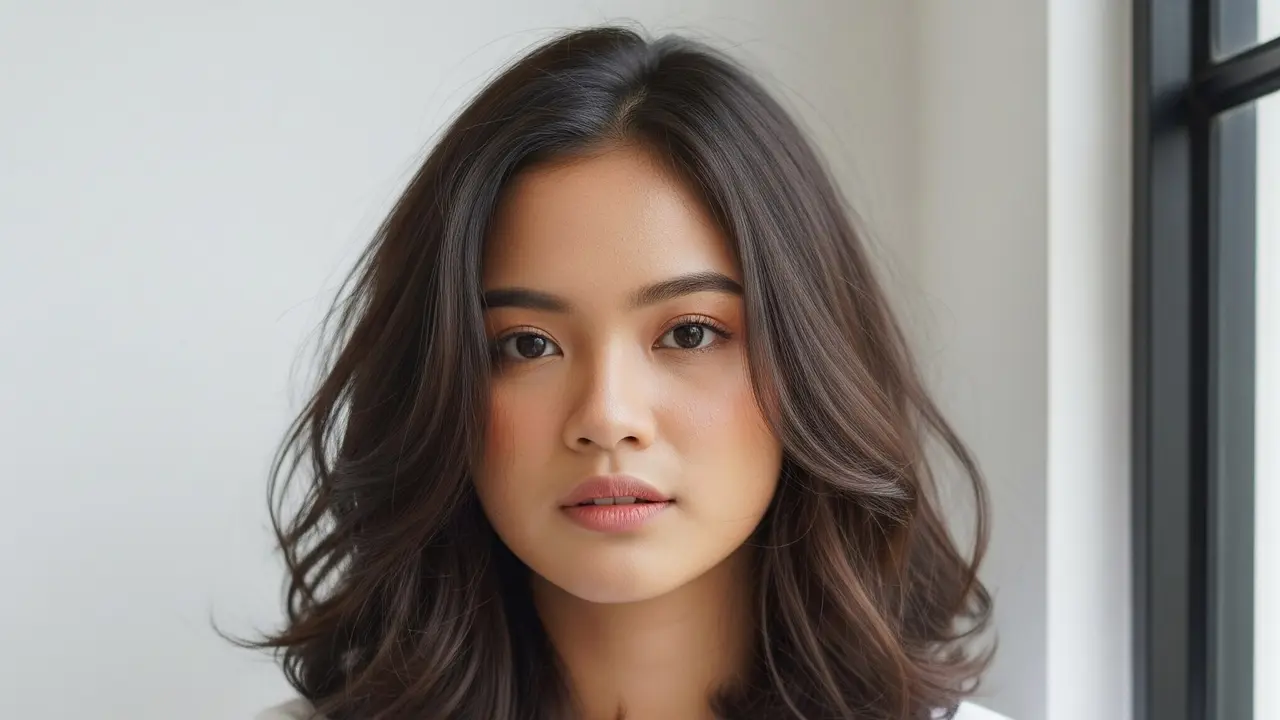 Model Rambut Pendek Wajah Oval Low Maintenance 2025. Foto: Gemini