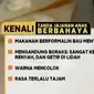 Tampilan jajanan sekolah yang warna-warni kerap digemari oleh anak-anak. Selian itu, tiga kepala daerah bacakan berita di Liputan 6 SCTV.