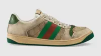 Intip sneakers kotor Gucci yang dijual Rp 11 juta (Foto: Twitter.com/@JeremyVineOn5)