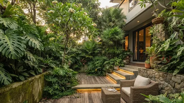 Model Sunken Garden yang Sedang Naik Daun di Pinterest