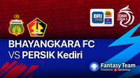 BRI Liga 1 : Bhayangkara FC vs Persik Kediri