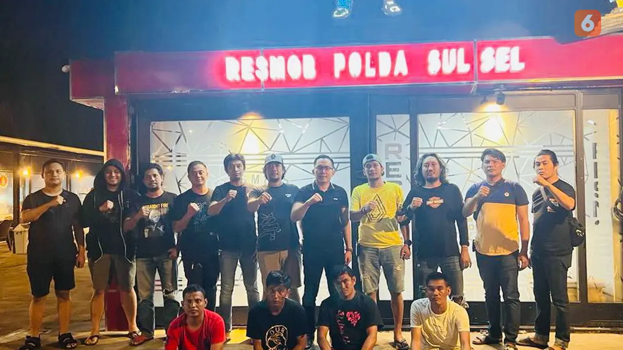 4 pencuri spesialis nasabah bank ditangkap Resmob Polda Sulsel (Liputan6 com/Istimewa)