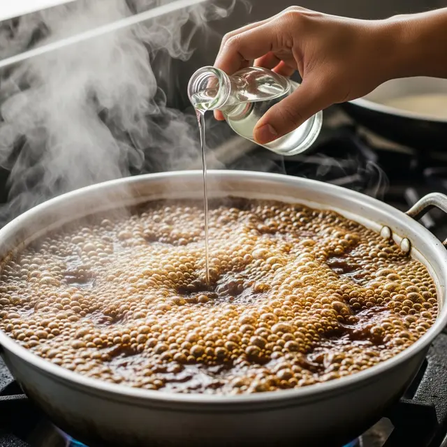Ilustrasi Memasak Kuah Tahu Guling