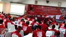 Gubernur Jawa Tengah Ganjar Pranowo saat menjadi pembicara dalam acara Pelatihan Manager Kampanye Pilkada Serentak Tahun 2017 di Jakarta, Kamis (7/4). Liputan6.com/Immanuel Antonius)